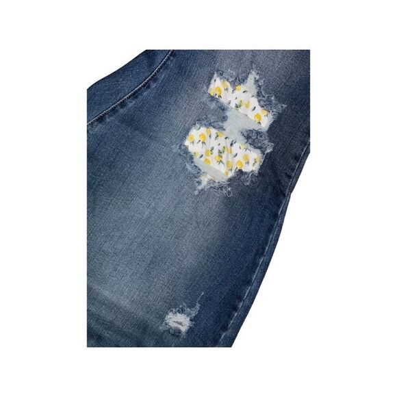 NWT Plus Size Judy Blue High Waist Lemon Patch Skinny Fit Jeans Size 22W #206 - Picture 12 of 14